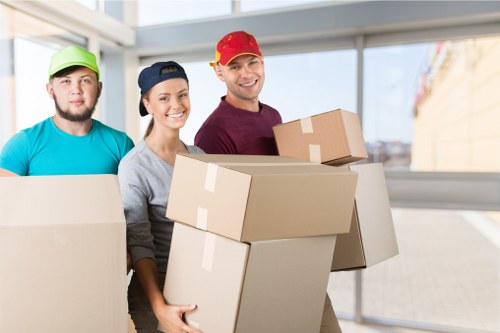 Local crew handling sofa and chair removal in Friern Barnet