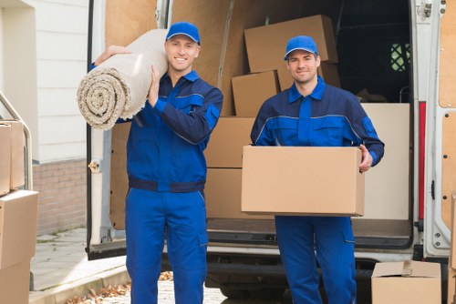 Local removals vehicle used for urgent collections and deliveries
