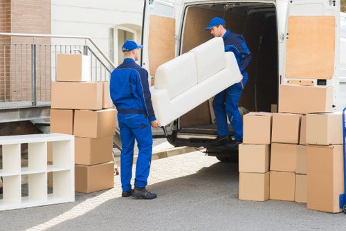 Small business and home removal support with a man and van