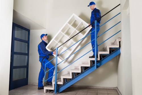 Organised storage solution for a move or renovation in Friernbarnet