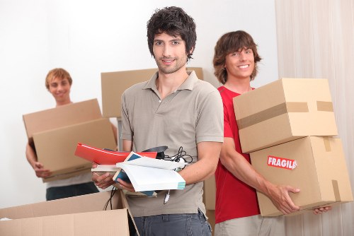 Packing and transport support for a North London relocation