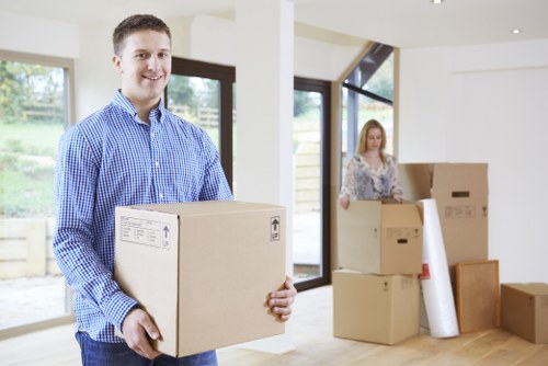 Commercial removals support for a business move near Friern Barnet