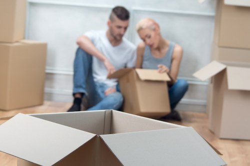 Bulky household furniture prepared for pick-up in Friern Barnet