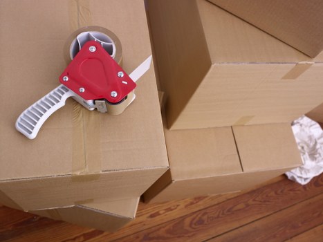Preparation checklist and packing supplies for a Friernbarnet home move