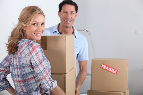 Local house removal service handling household items in North London